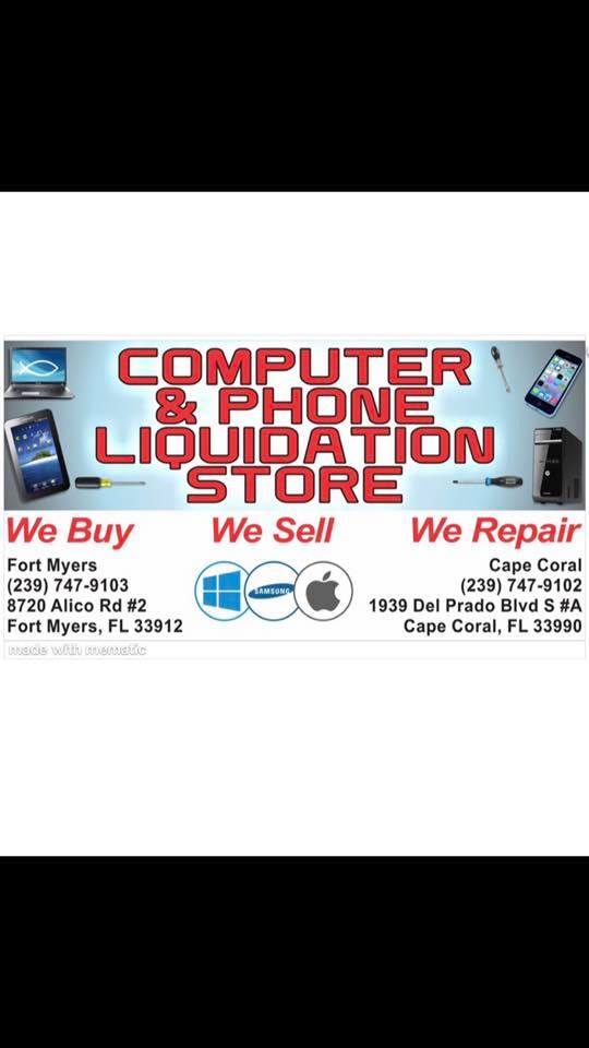 Computer Liquidation Naples (location moved to Fort Myers)