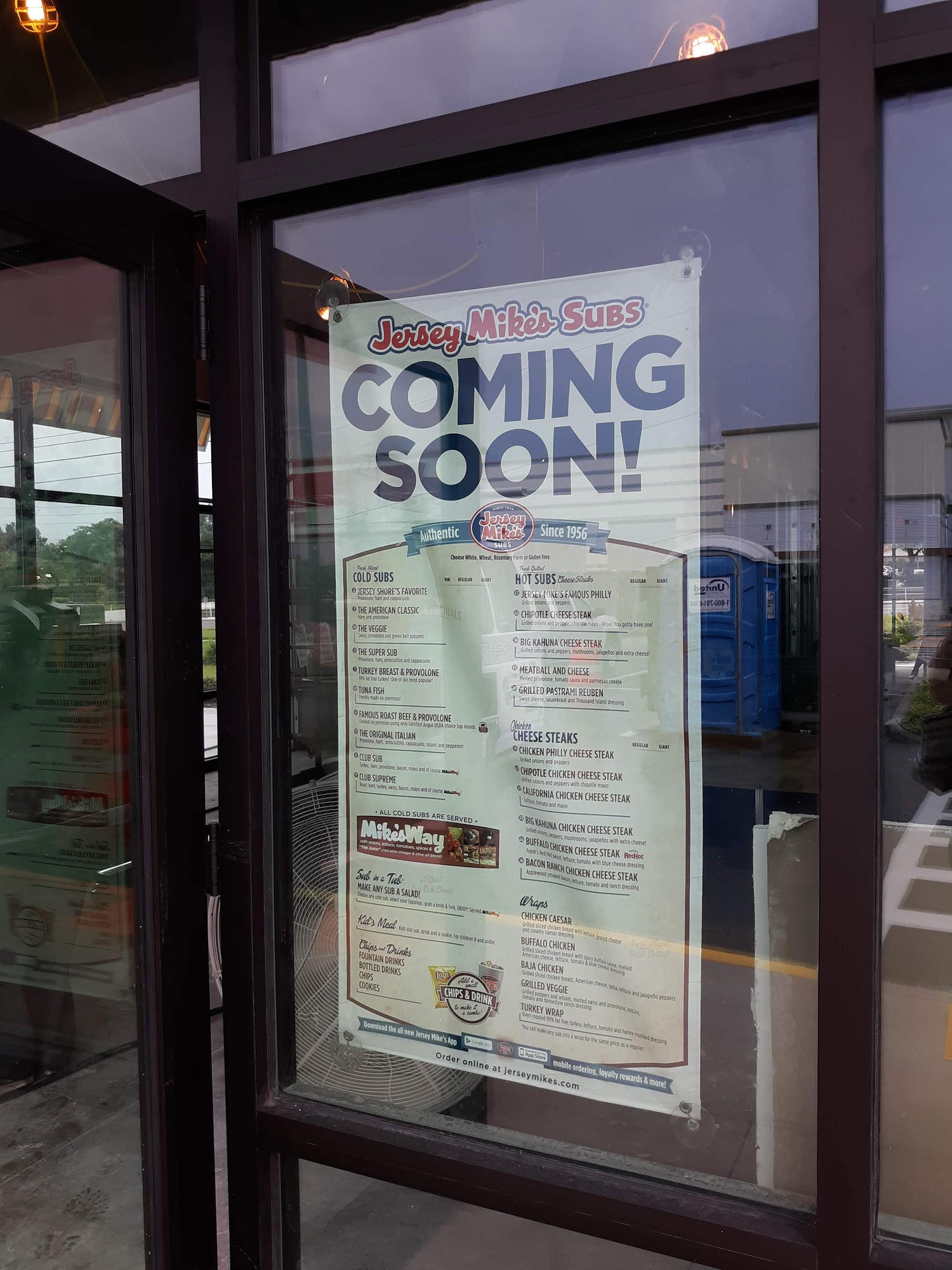 Jersey Mike’s Menu