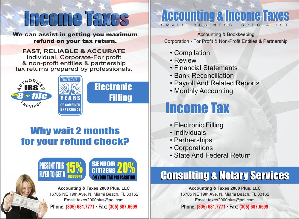 Accounting & Taxes 2000 Plus LLC
