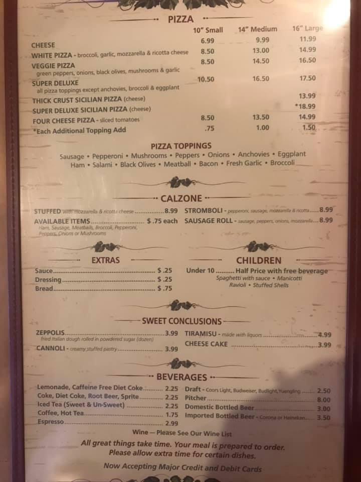 Little Joey's Italian Restaurant 8602 SW State Rd 200, Ocala