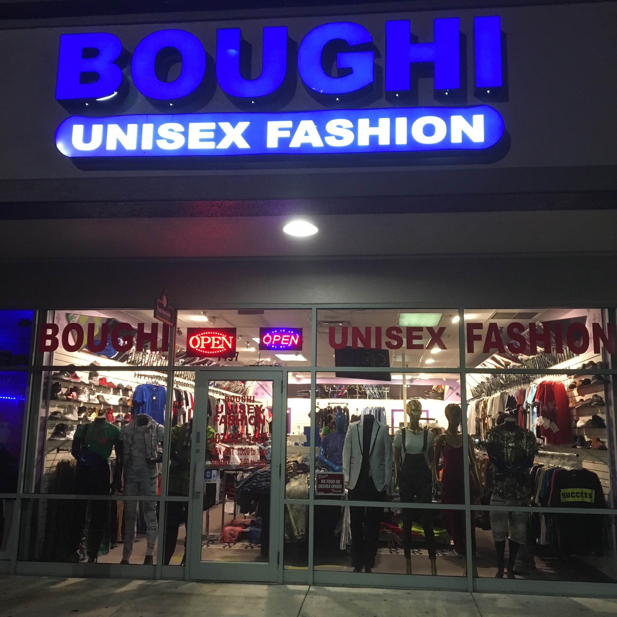 Boughi Apparel and Accessories