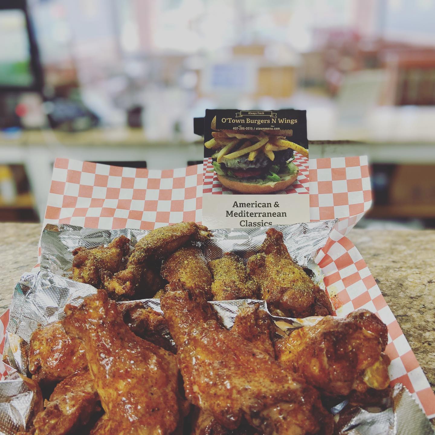 O'Town Burgers N Wings 6614 Old Winter Garden Rd, Orlando
