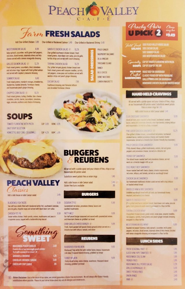 Peach Valley Cafe 2849 S Orange Ave #310, Orlando