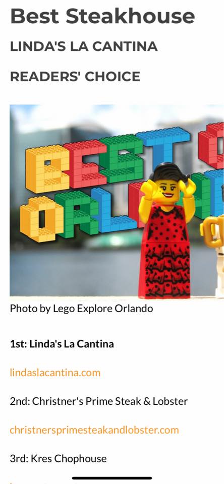 Linda's La Cantina Steak House 4721 E Colonial Dr, Orlando