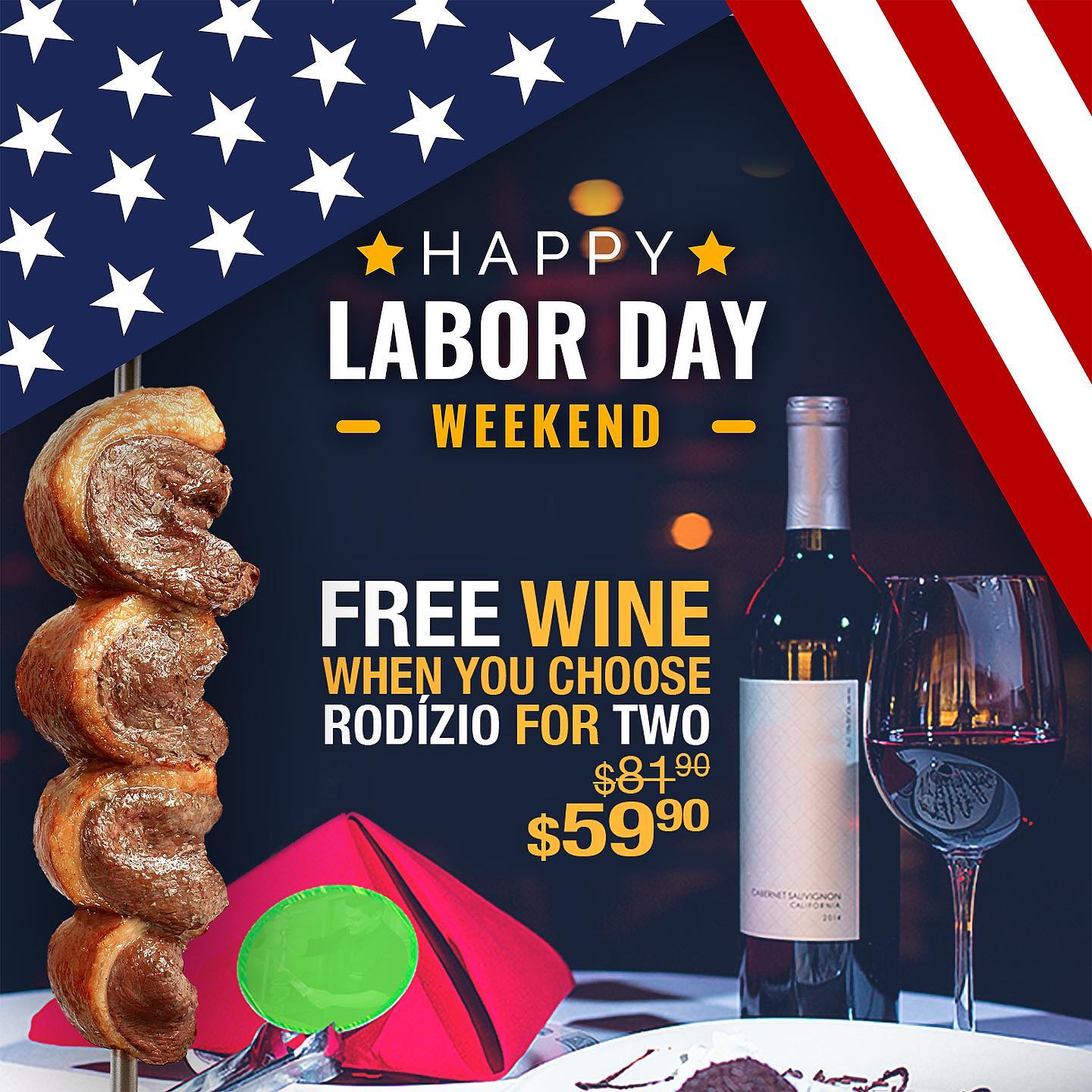Cafe Mineiro Brazilian Steakhouse 6432 International Dr, Orlando