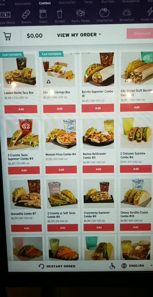 Taco Bell Menu