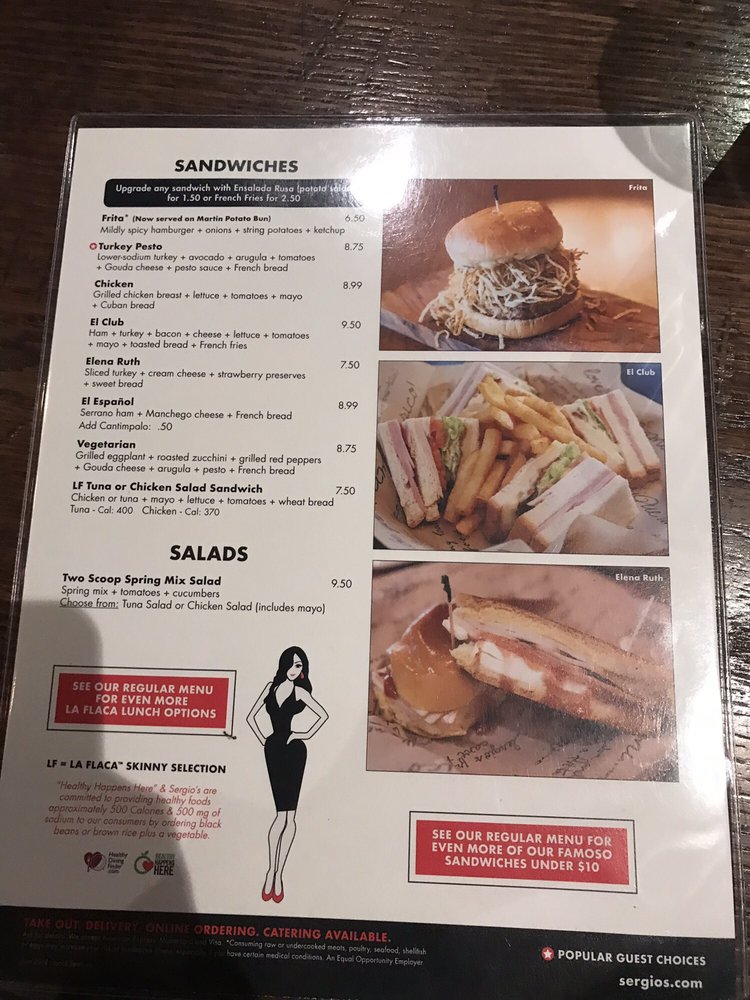 Sergio's Restaurant 13620 Pines Blvd, Pembroke Pines