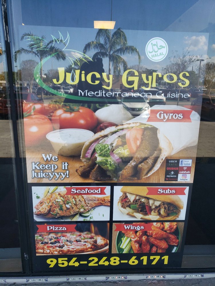 Juicy Gyros 7976 Pines Blvd, Pembroke Pines