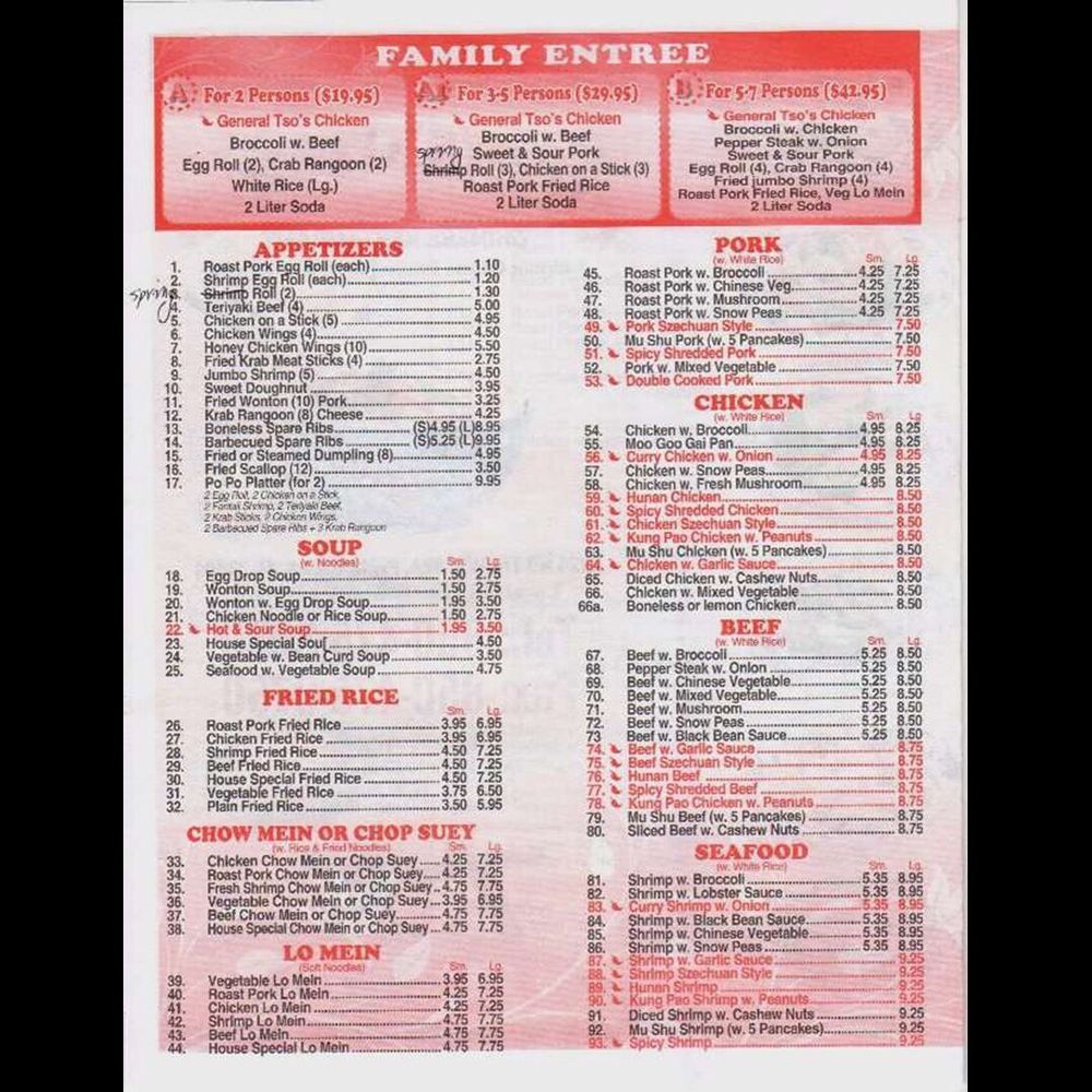 Chens Kitchen 6224 N 9th Ave, Pensacola