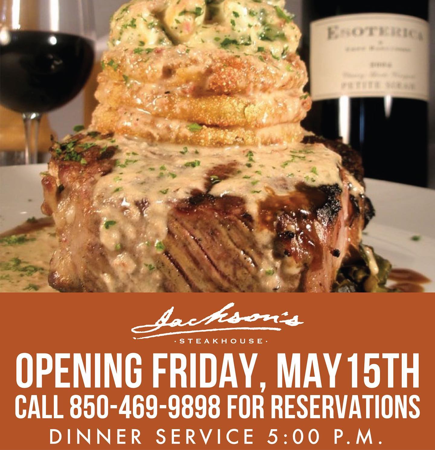 Jackson's Steakhouse 400 S Palafox St, Pensacola