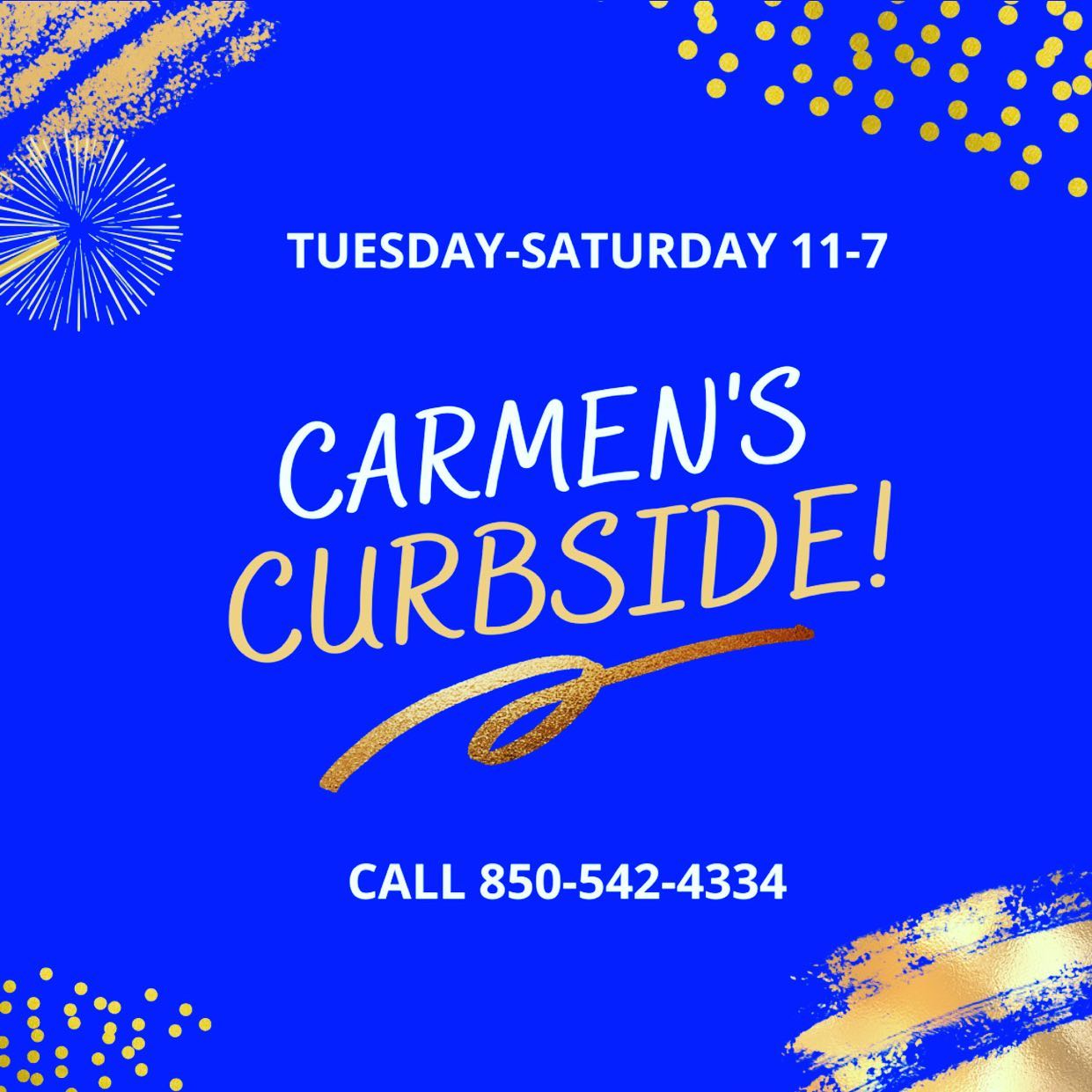 Carmen's Lunch Bar & Tapas 407 S Palafox St B, Pensacola