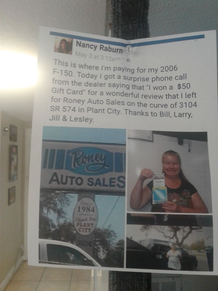 Roney Auto Sales