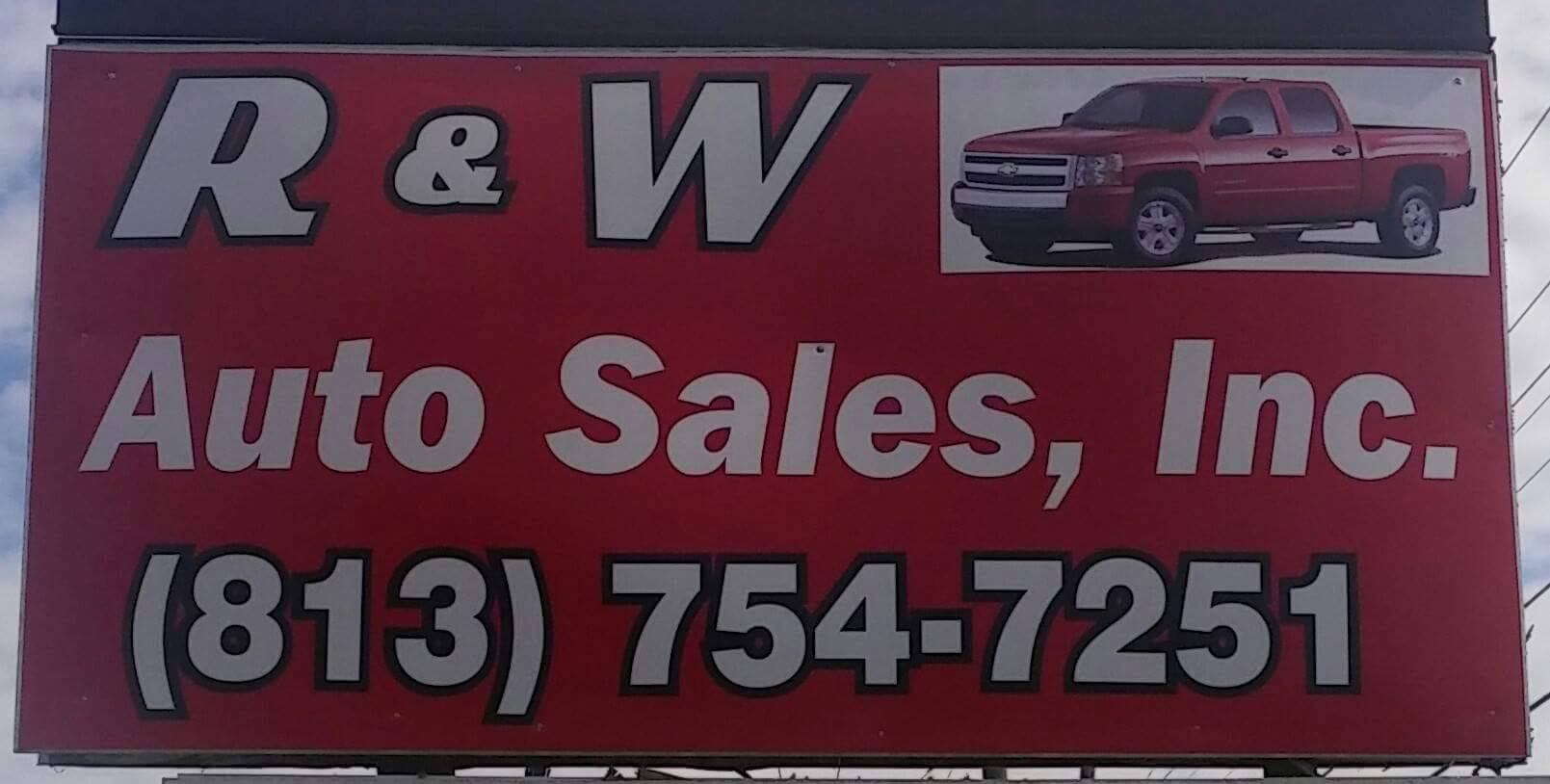 R & W Auto Sales Inc