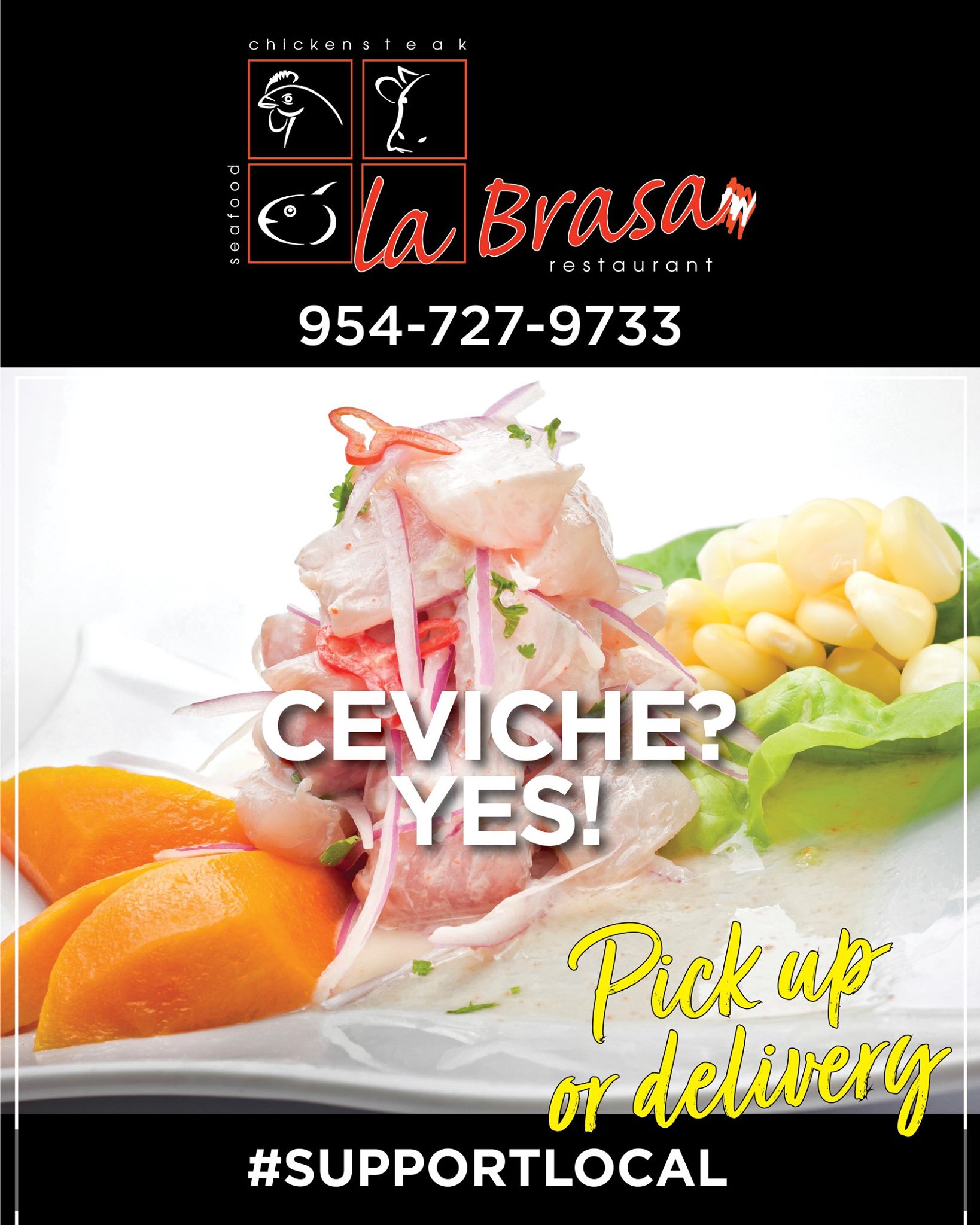 La Brasa Plantation 270 S University Dr, Plantation