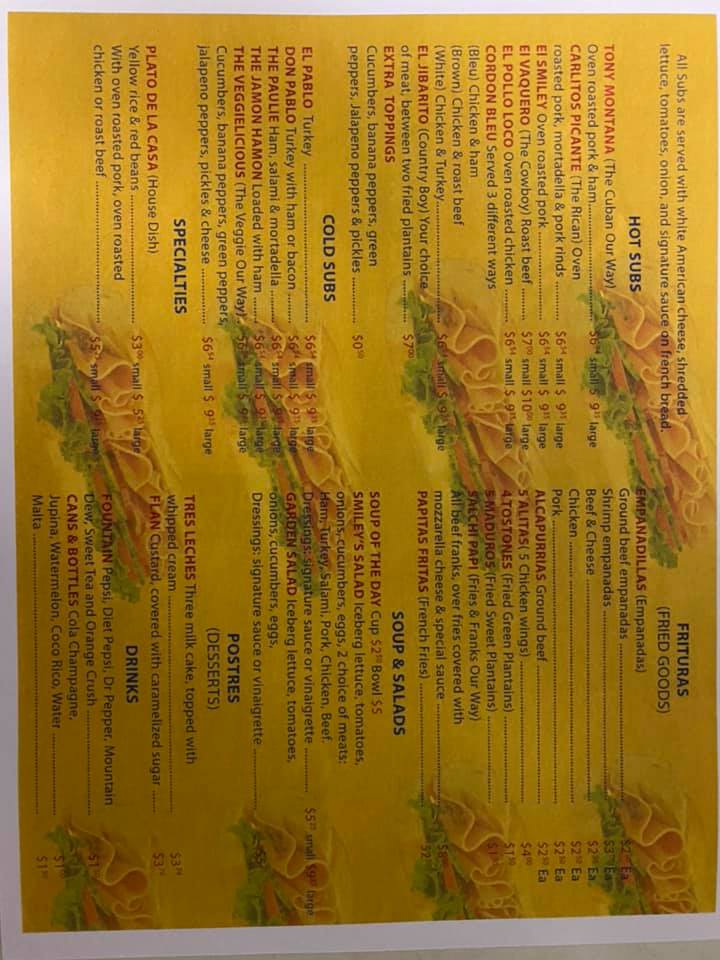 Smiley's Deli 3441 Central Ave, St. Petersburg