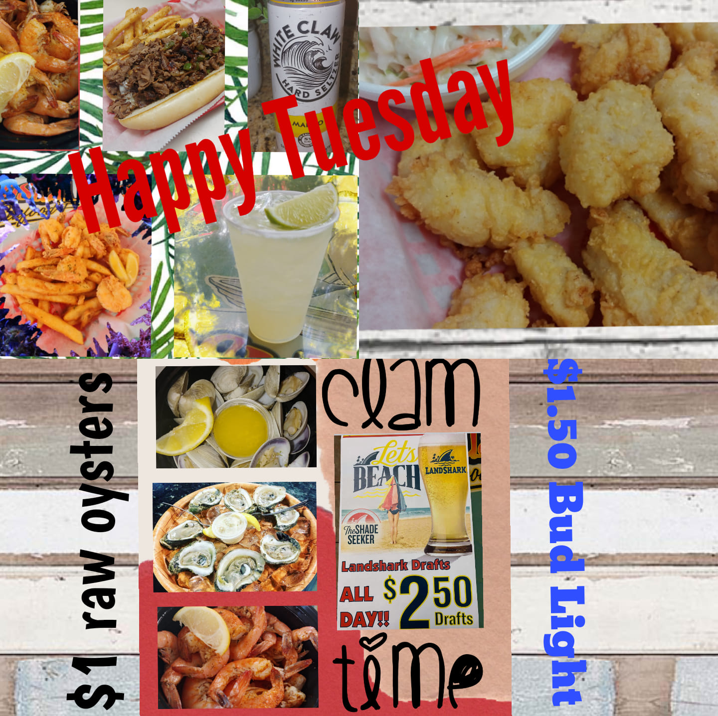 Casual Clam Seafood Bar & Grill 3336 Dr M.L.K. Jr St N, St. Petersburg