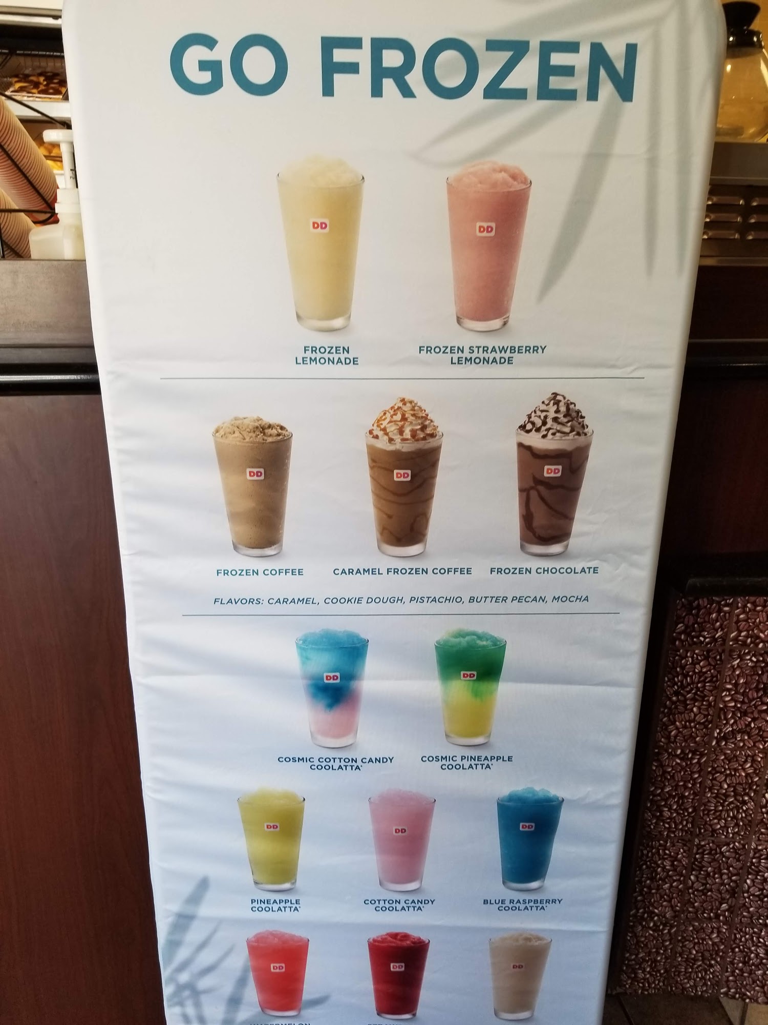 Dunkin' Menu