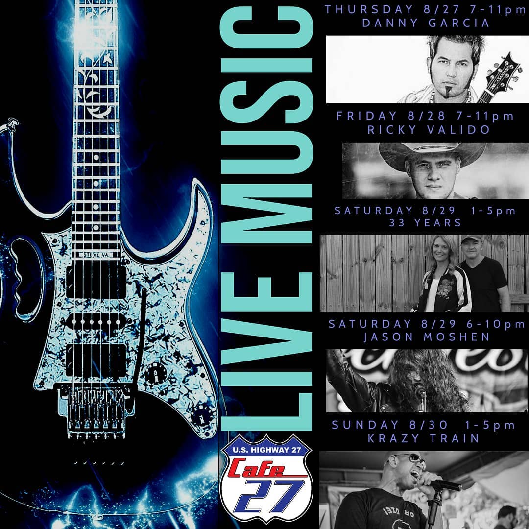 Cafe 27 Bar & Grill 4690 US-27, Southwest Ranches