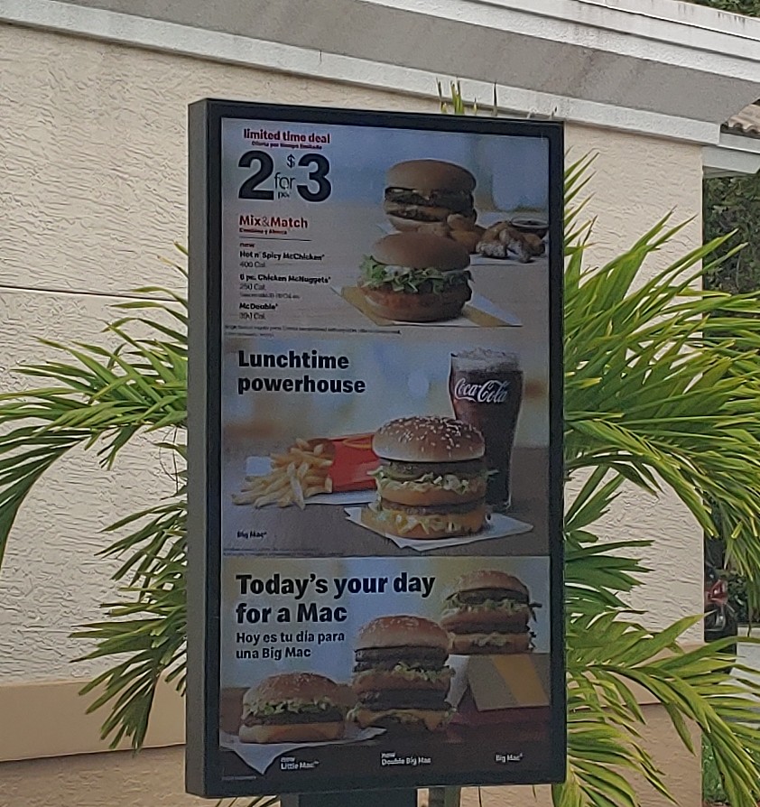 McDonald's Menu