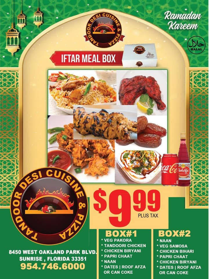 Tandoor Pizza & Desi Cuisine 8440 W Oakland Park Blvd, Sunrise
