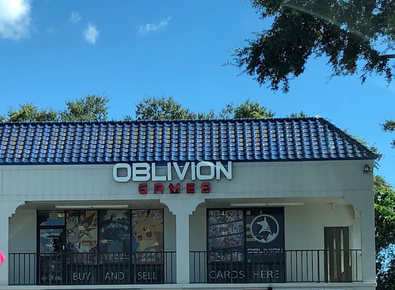 Oblivion Games - Tampa Pokemon yugioh Magic the gathering store anime shop