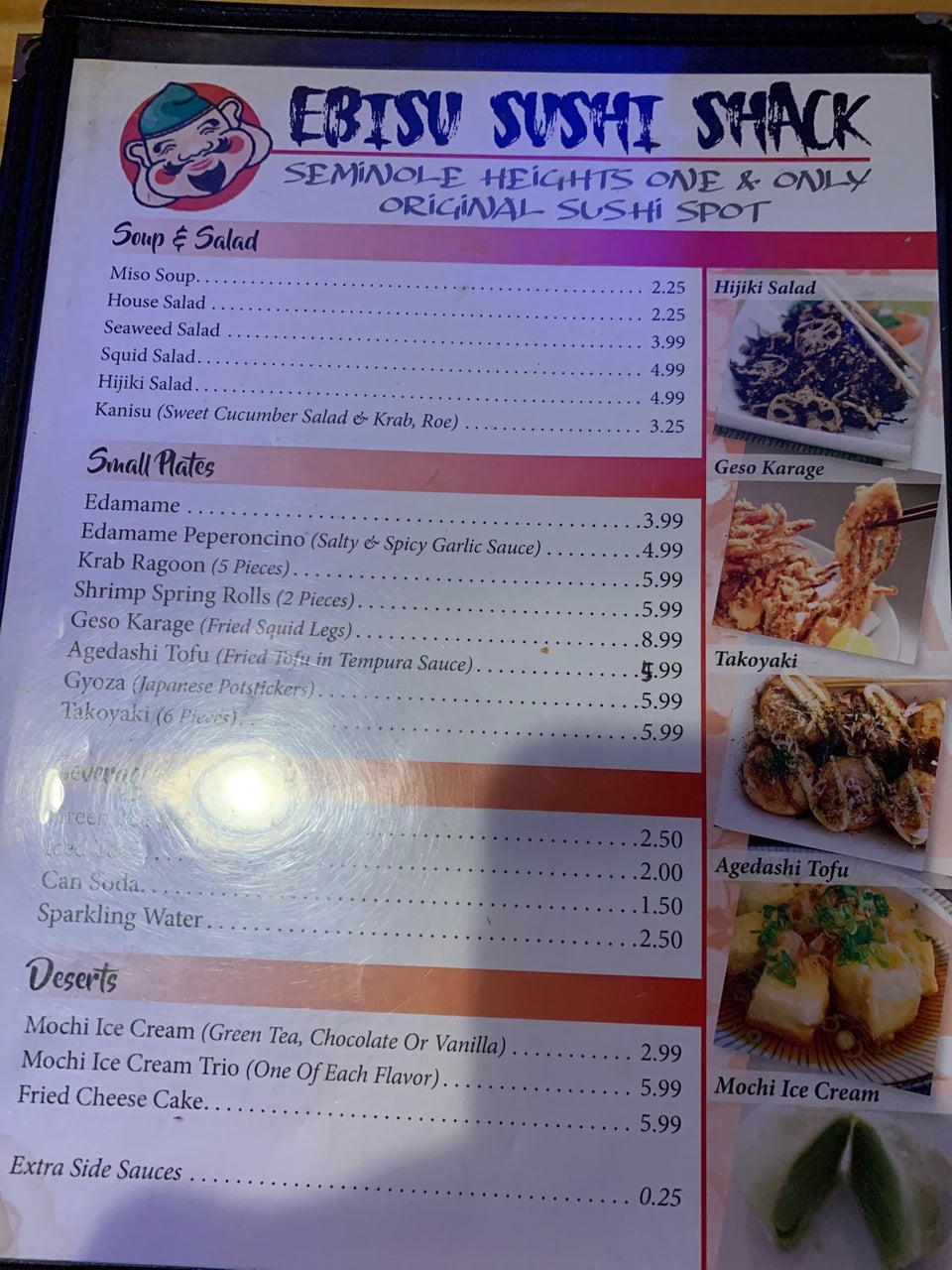 Ebisu Sushi Shack 5116 N Nebraska Ave, Tampa