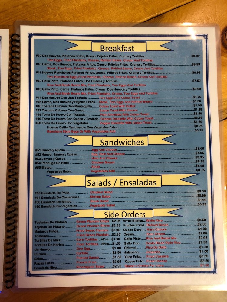 Pupuseria centroamericana 2504 W Dr Martin Luther King Jr Blvd, Tampa