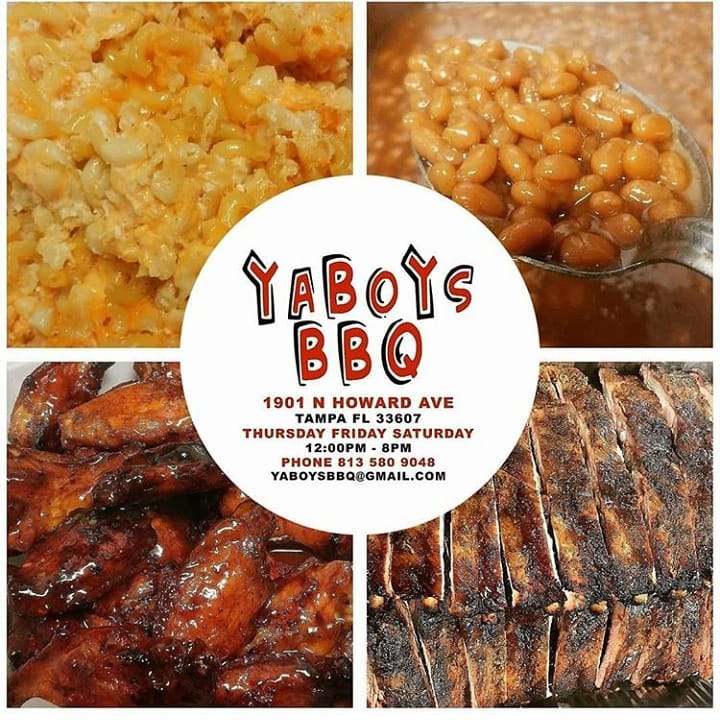 Ya Boy's Bbq 1901 N Howard Ave, Tampa