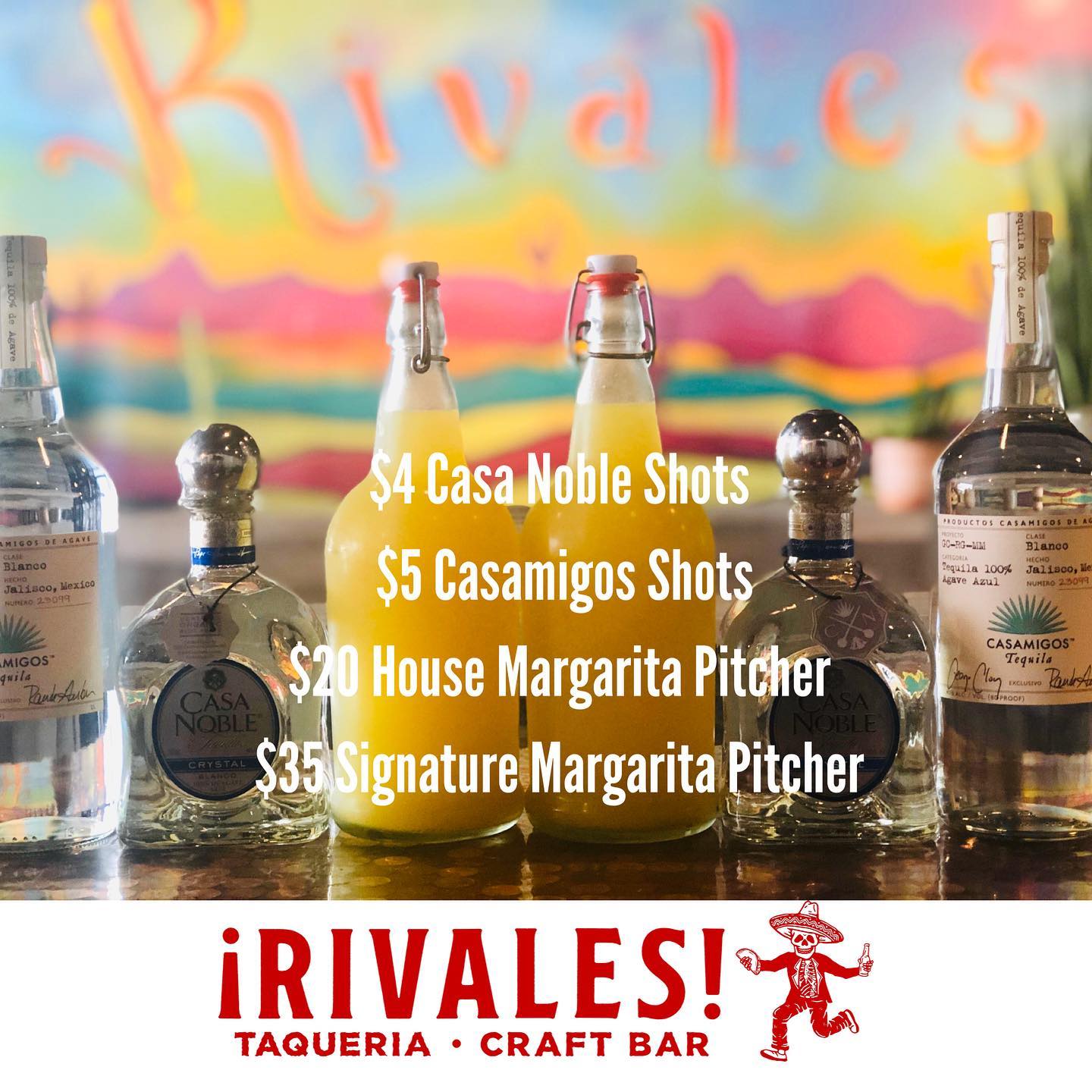 Rivales Taqueria & Craft Bar 106 N Olive Ave, West Palm Beach