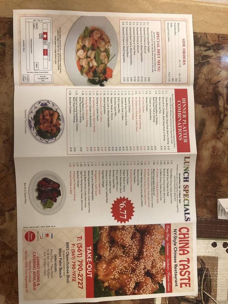 China Taste 8989 Okeechobee Blvd, West Palm Beach