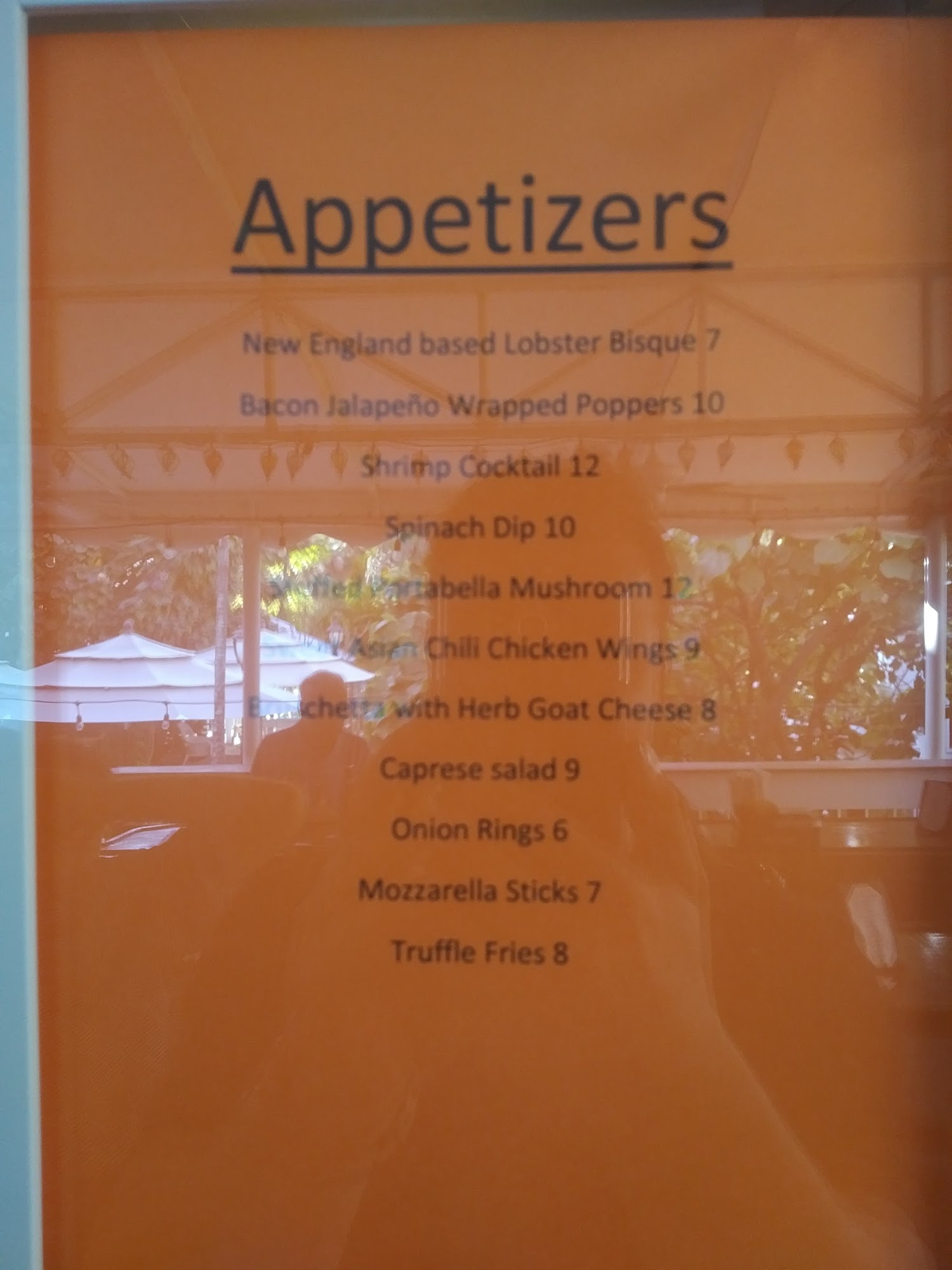 Hibiscus Tiki Bar Menu