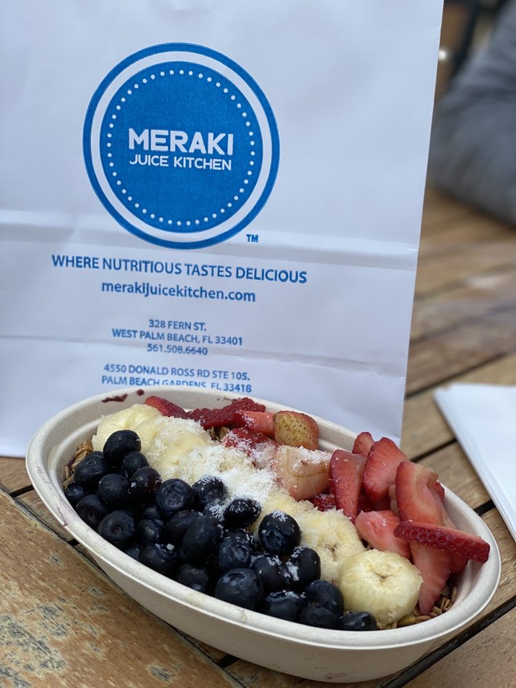 Meraki Juice Kitchen 328 Fern St, West Palm Beach