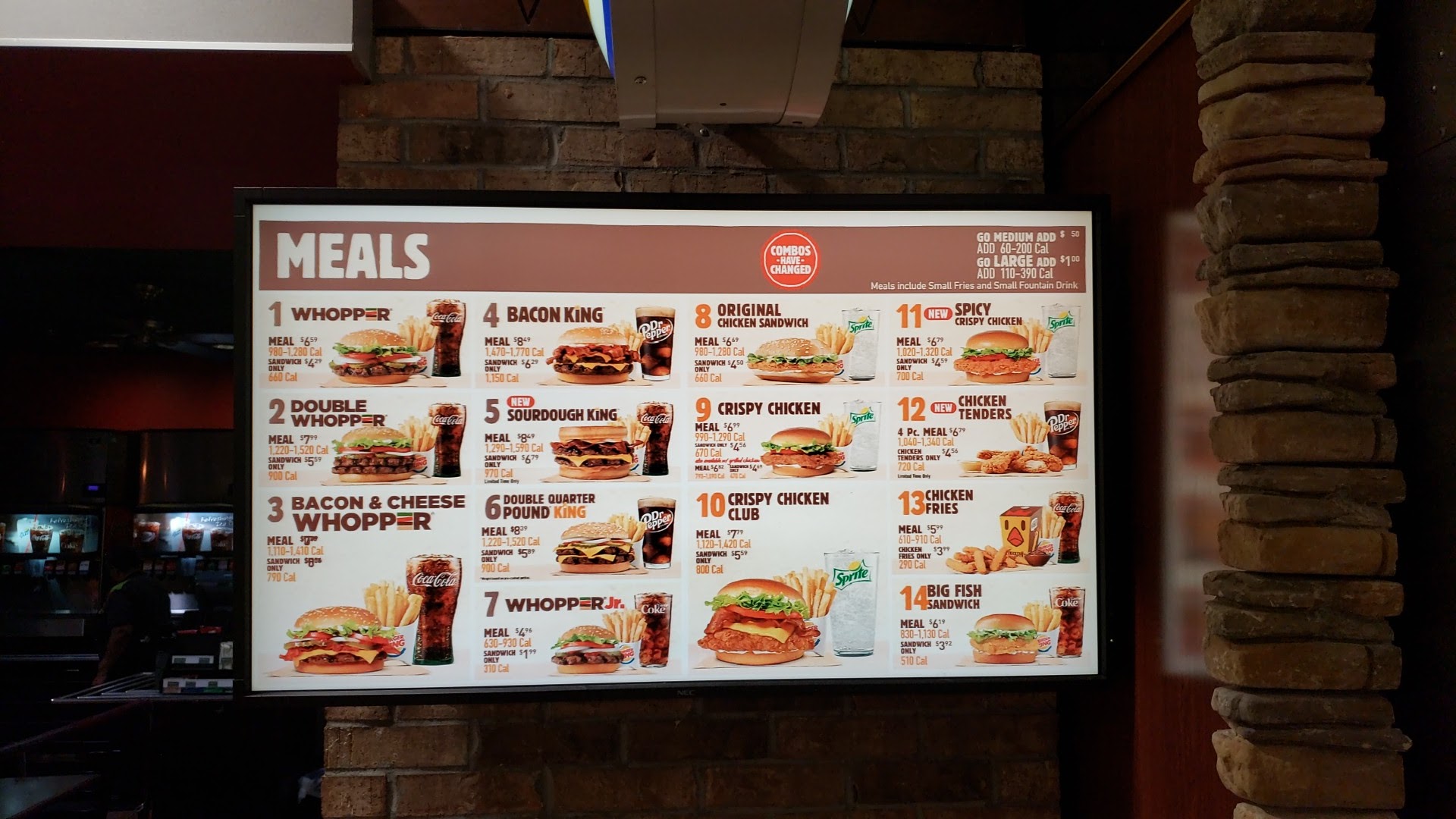 Burger King Menu