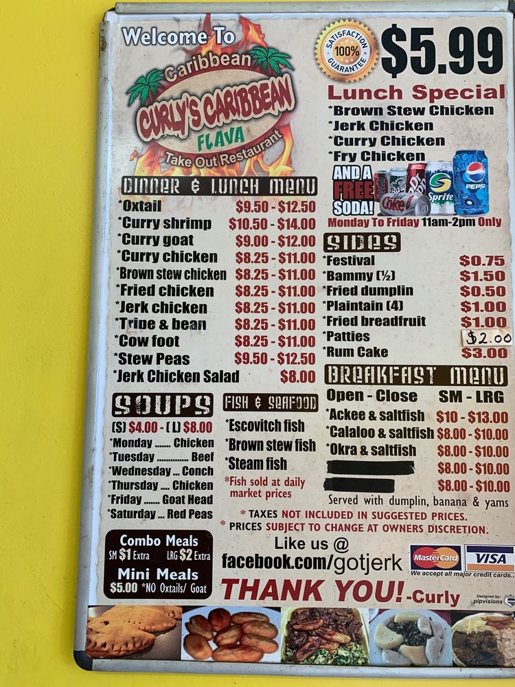 Curly's Caribbean 1892 Abbey Rd, West Palm Beach