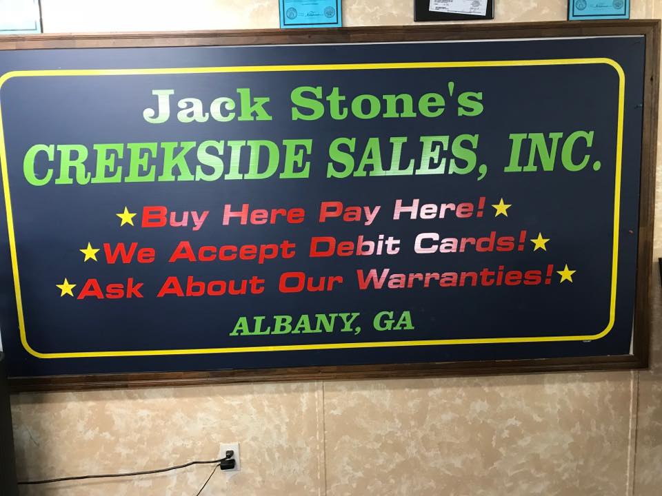 Jack Stones Creekside Sales, Inc.