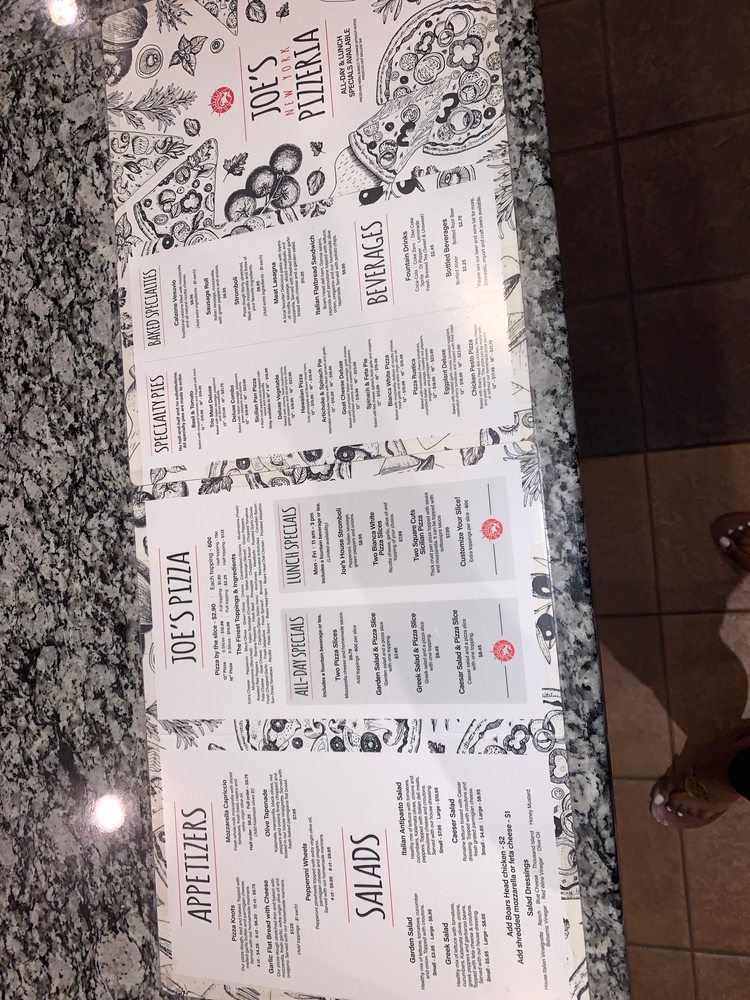 Joe's New York Pizzeria 1605 Mansell Rd, Alpharetta