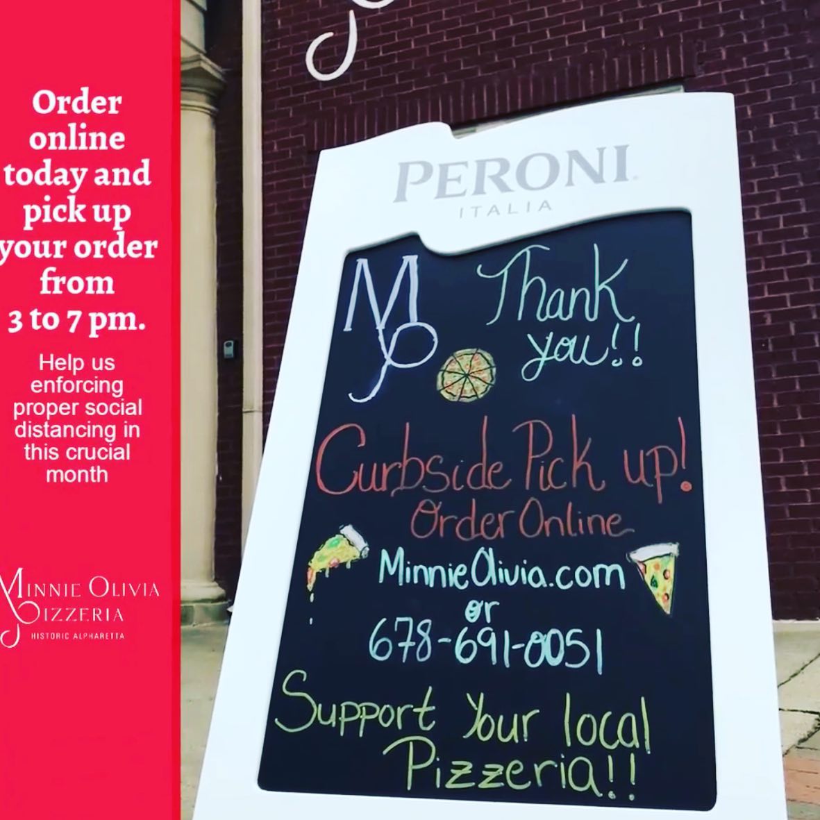Minnie Olivia Pizzeria 10 Roswell St Suite 120, Alpharetta
