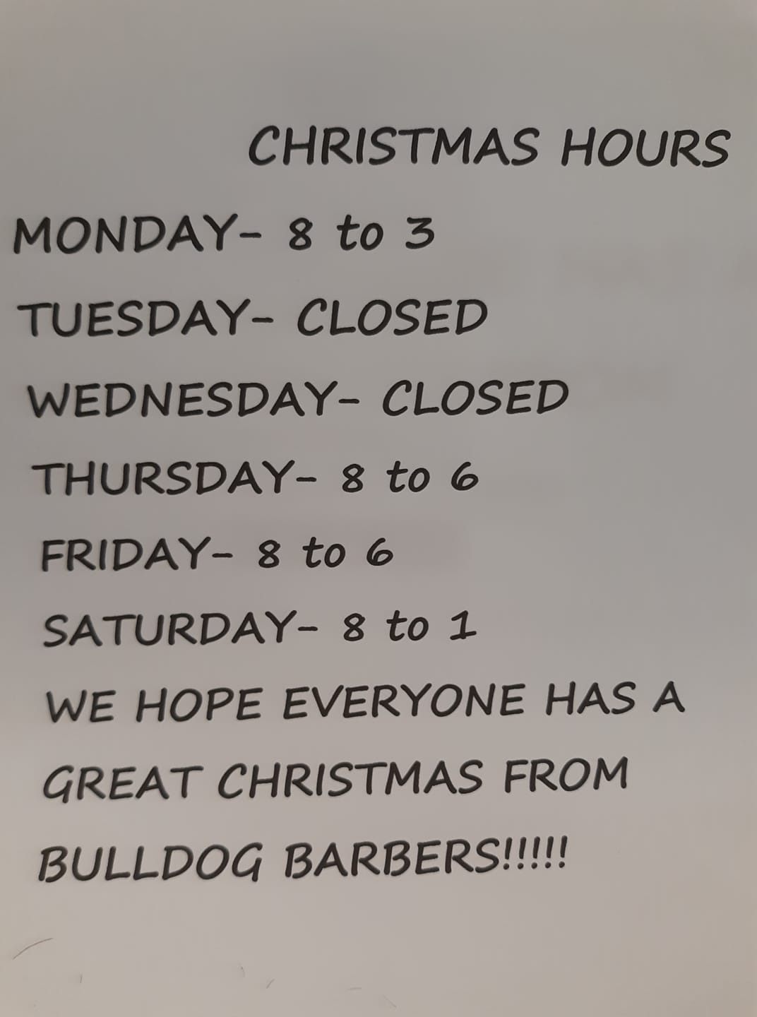 Bulldog Barbers
