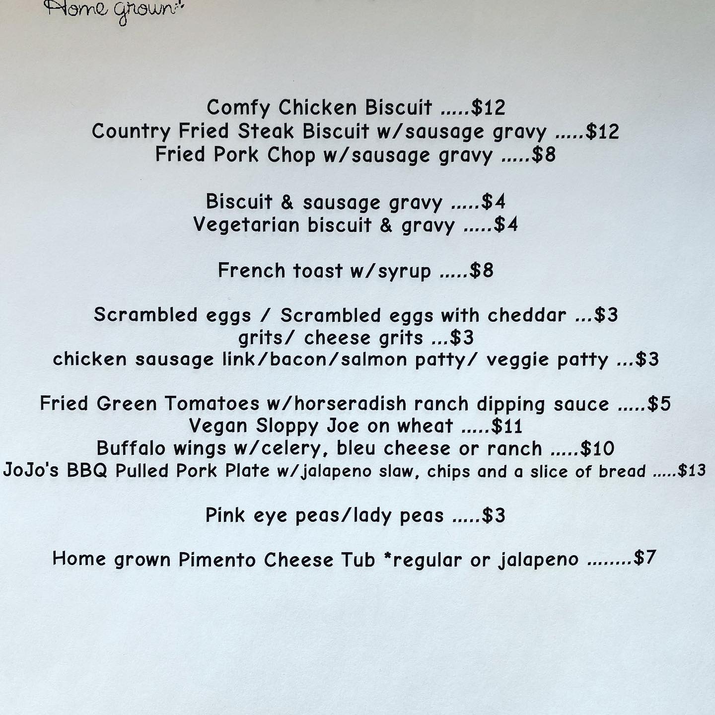 Home grown GA Restaurant 968 Memorial Dr SE, Atlanta