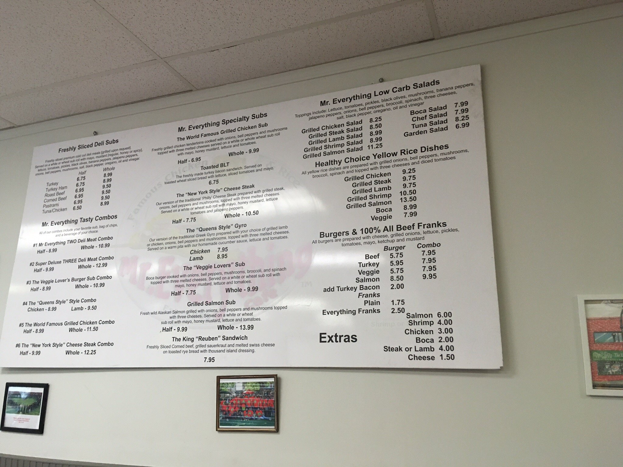 Lakewood Cafe Fish, Wings & Subs Menu