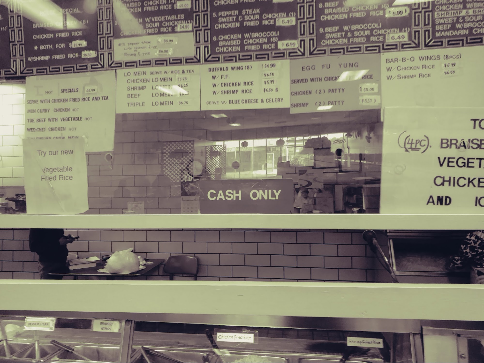 China Chef Cafe Menu