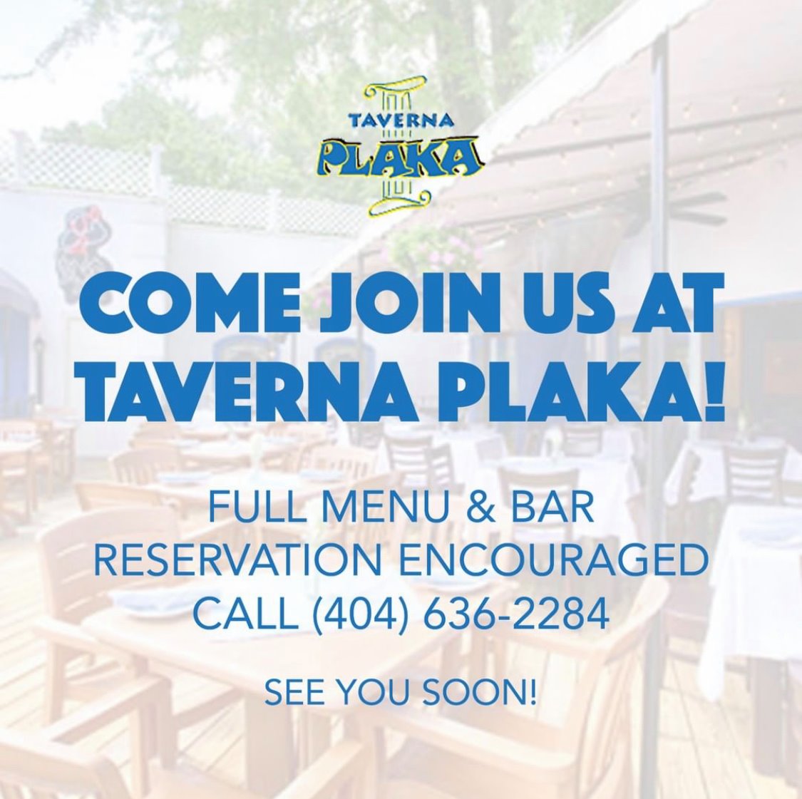 Taverna Plaka 2196 Cheshire Bridge Rd NE, Atlanta