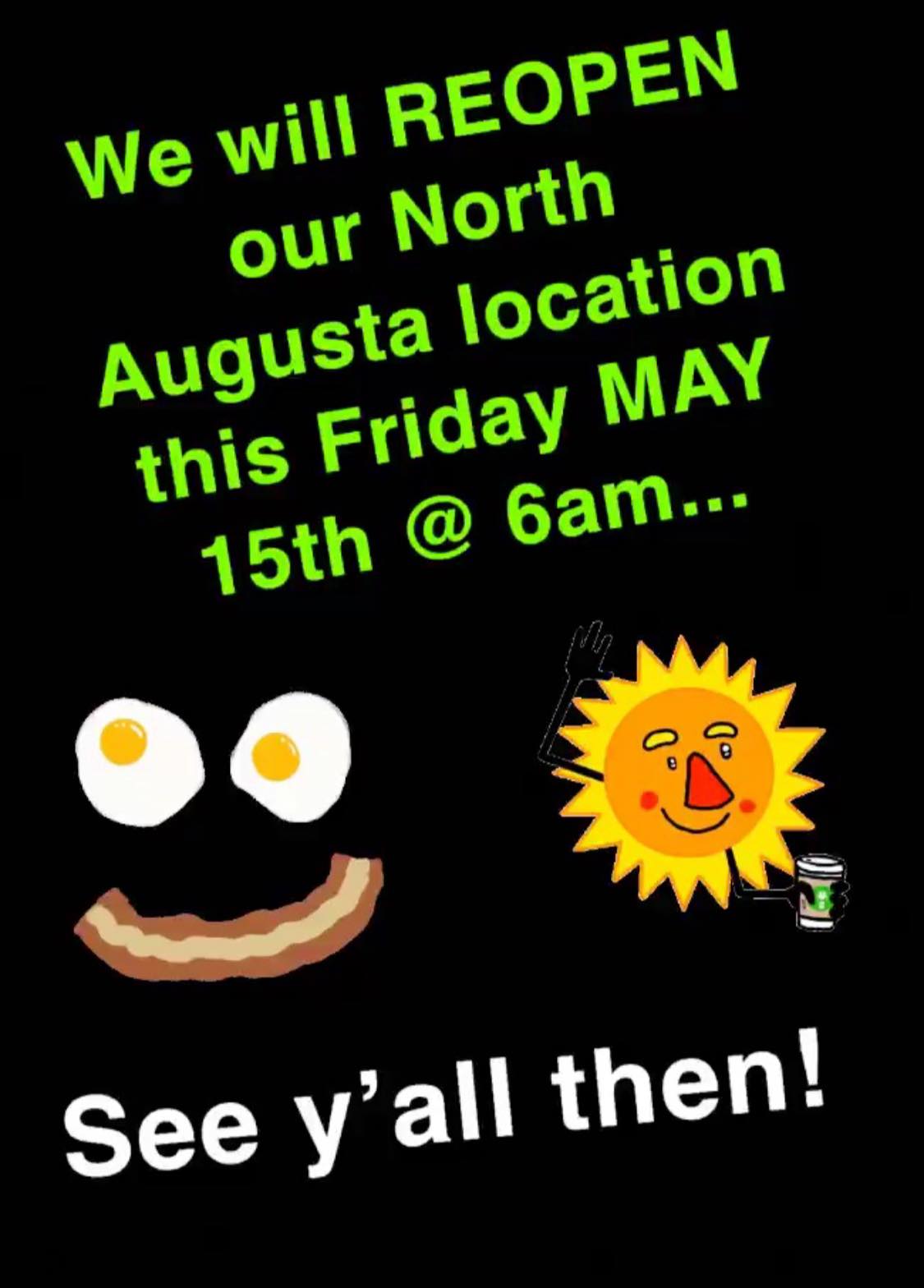 Sunrise Grill 3830 Washington Rd #10, Augusta