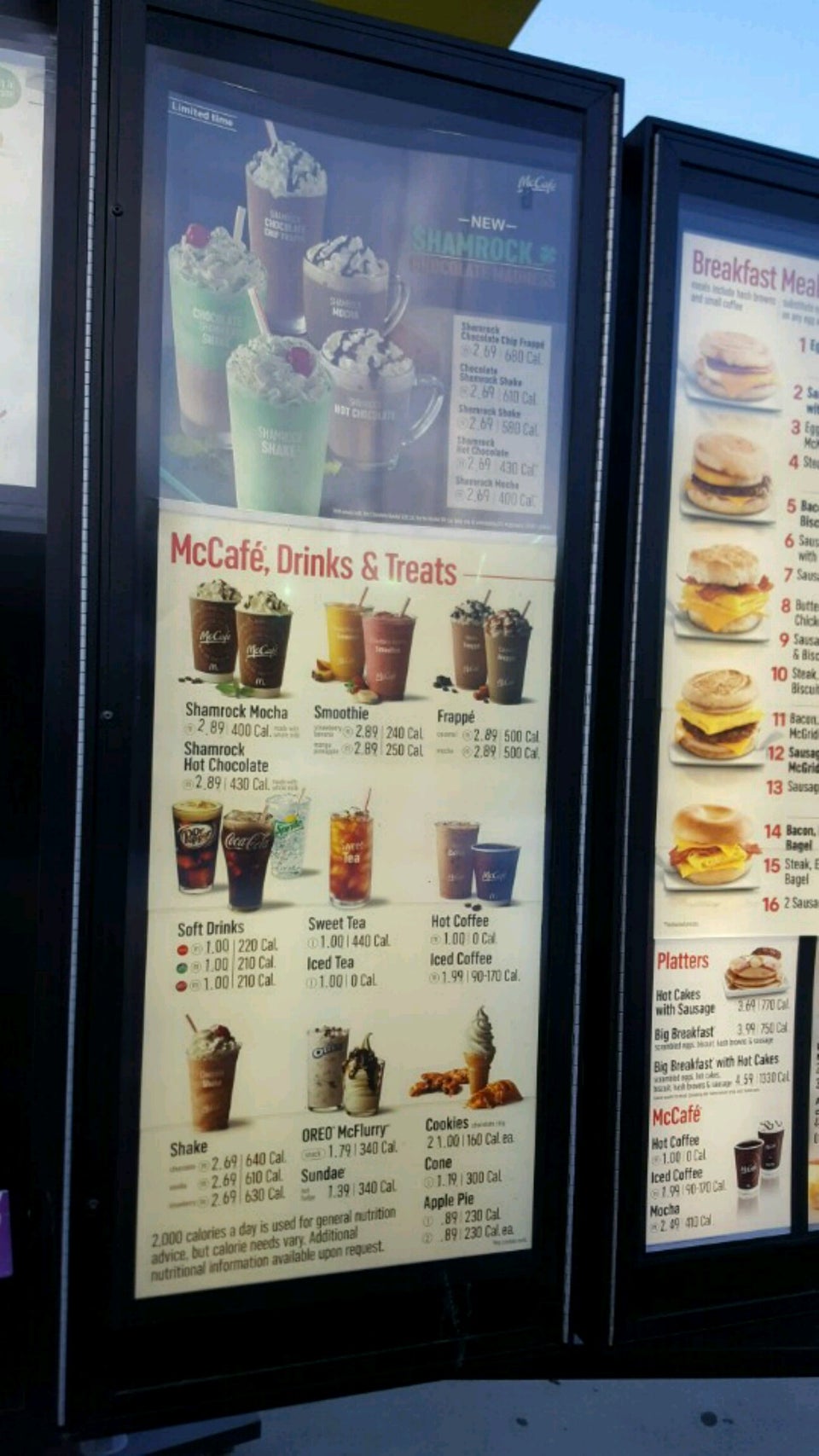 McDonald's Menu