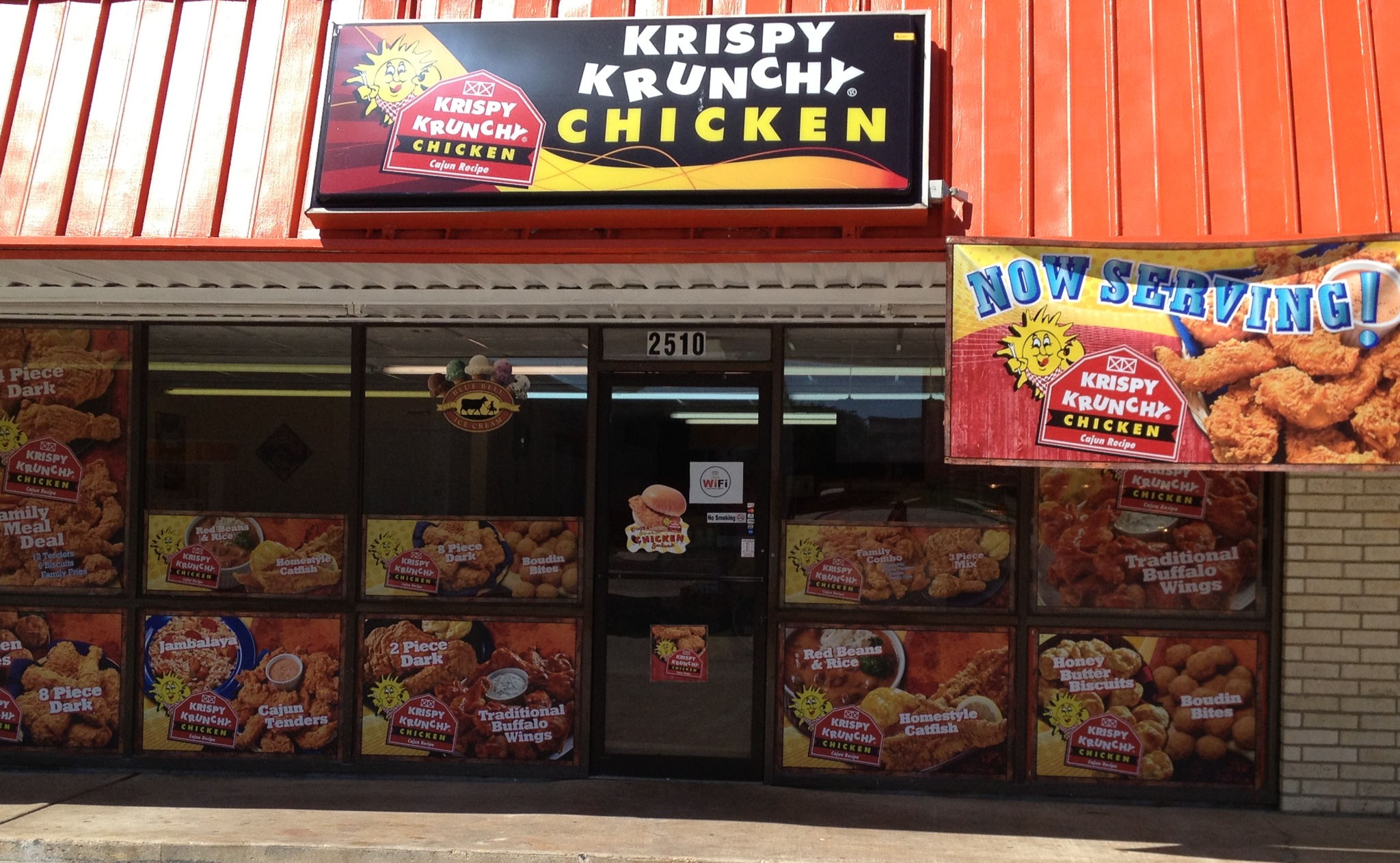 Krispy Krunchy Chicken Menu
