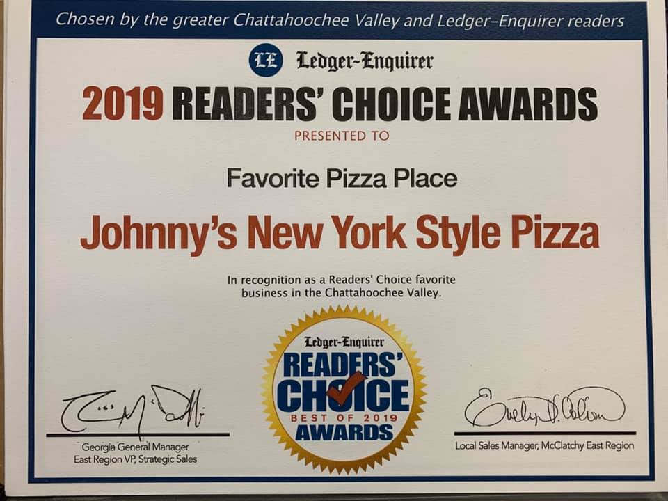 Johnny's New York Style Pizza 6770 Veterans Pkwy Suite D, Columbus