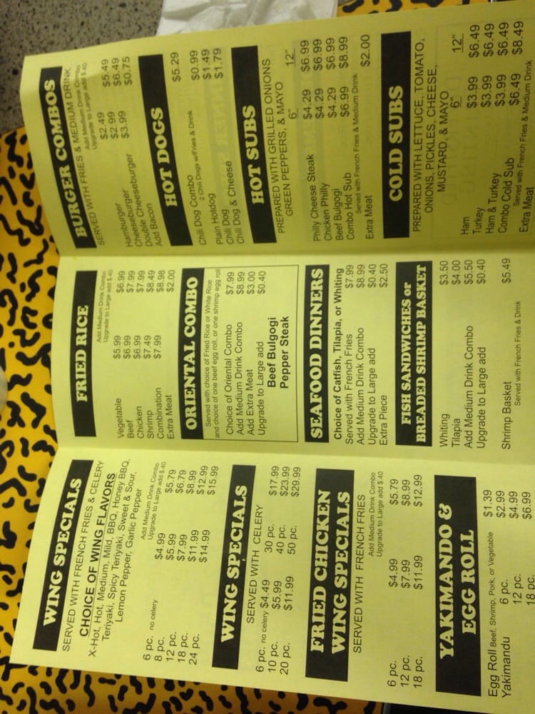 Hot Wings Express 1142 Fort Benning Rd # D, Columbus