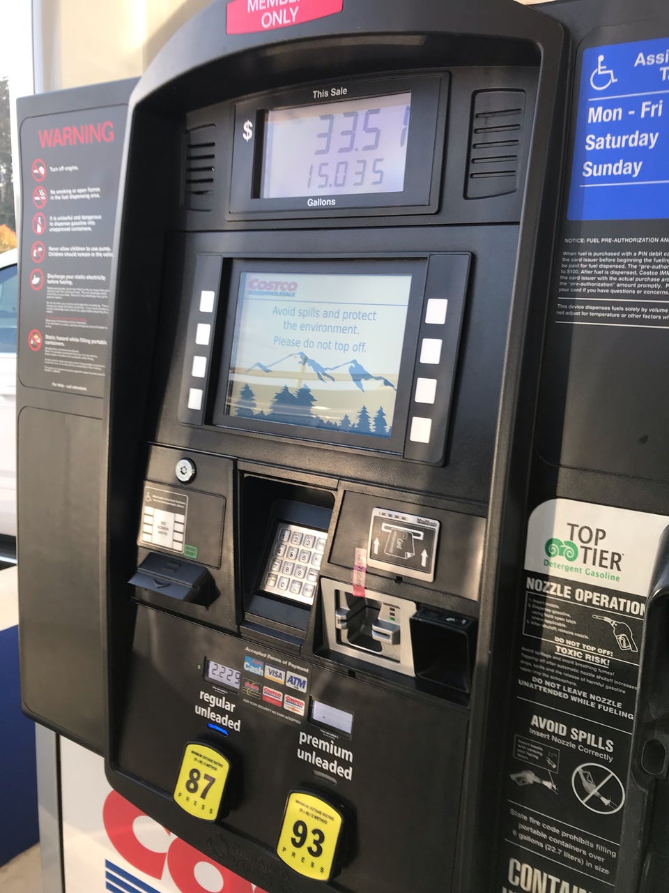 Costco Gas Station 1211 Bald Ridge Marina Rd, Cumming