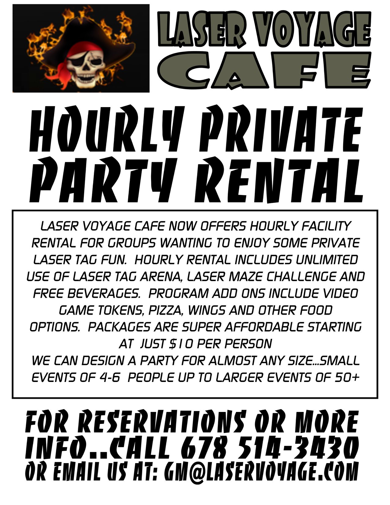 Laser Voyage Cafe 1866 Buford Hwy, Duluth