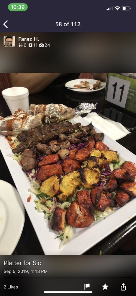 Ariana Kabob House 2870 Peachtree Industrial Blvd suite d, Duluth